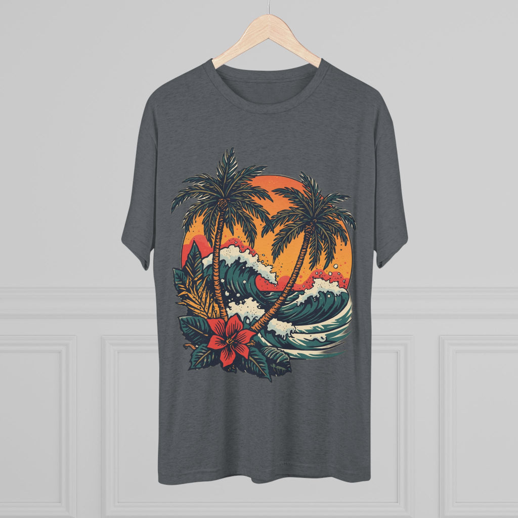 Tropical Tattoo Tee, Monterey Tropical Tattoo Tee | Sailor Jerry & Ed Hardy Style