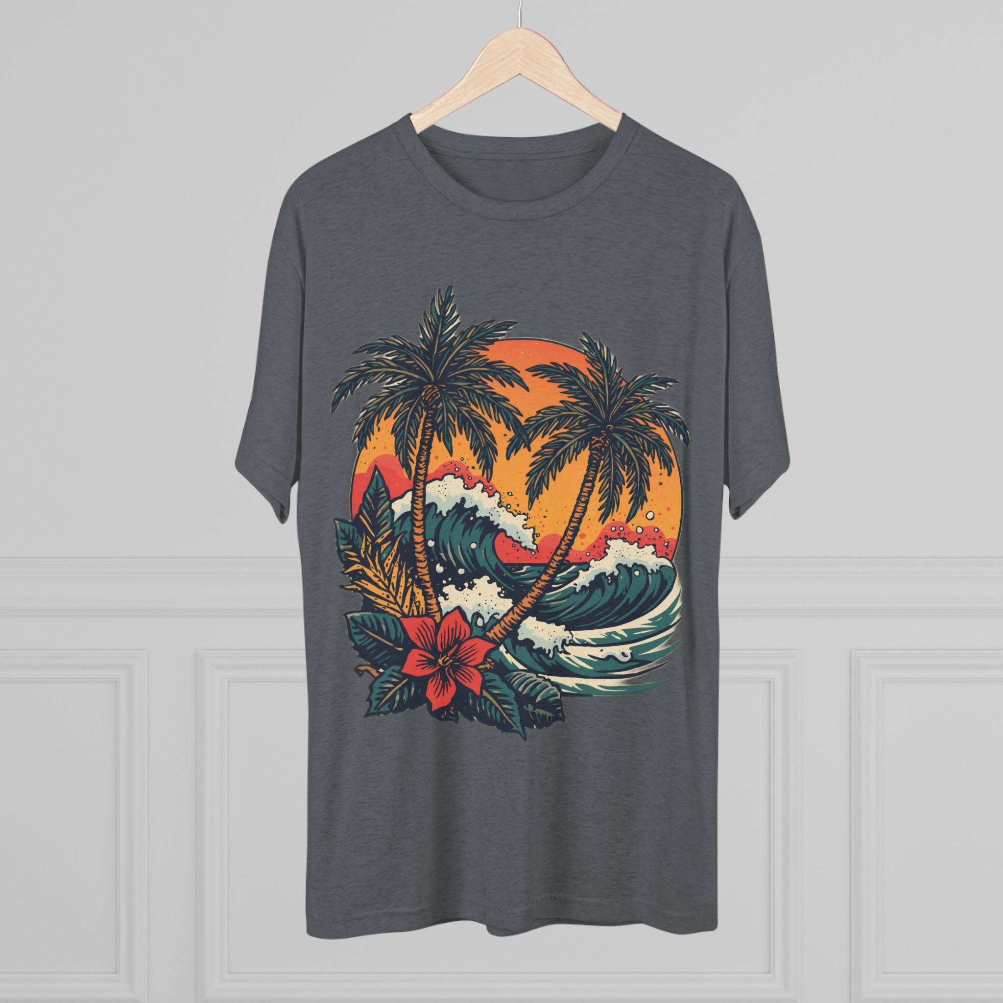 Tropical Tattoo Tee, Monterey Tropical Tattoo Tee | Sailor Jerry & Ed Hardy Style