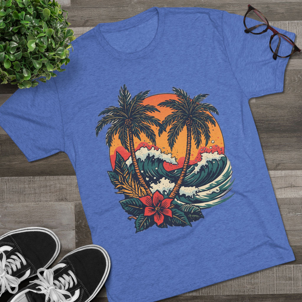Tropical Tattoo Tee, Monterey Tropical Tattoo Tee | Sailor Jerry & Ed Hardy Style