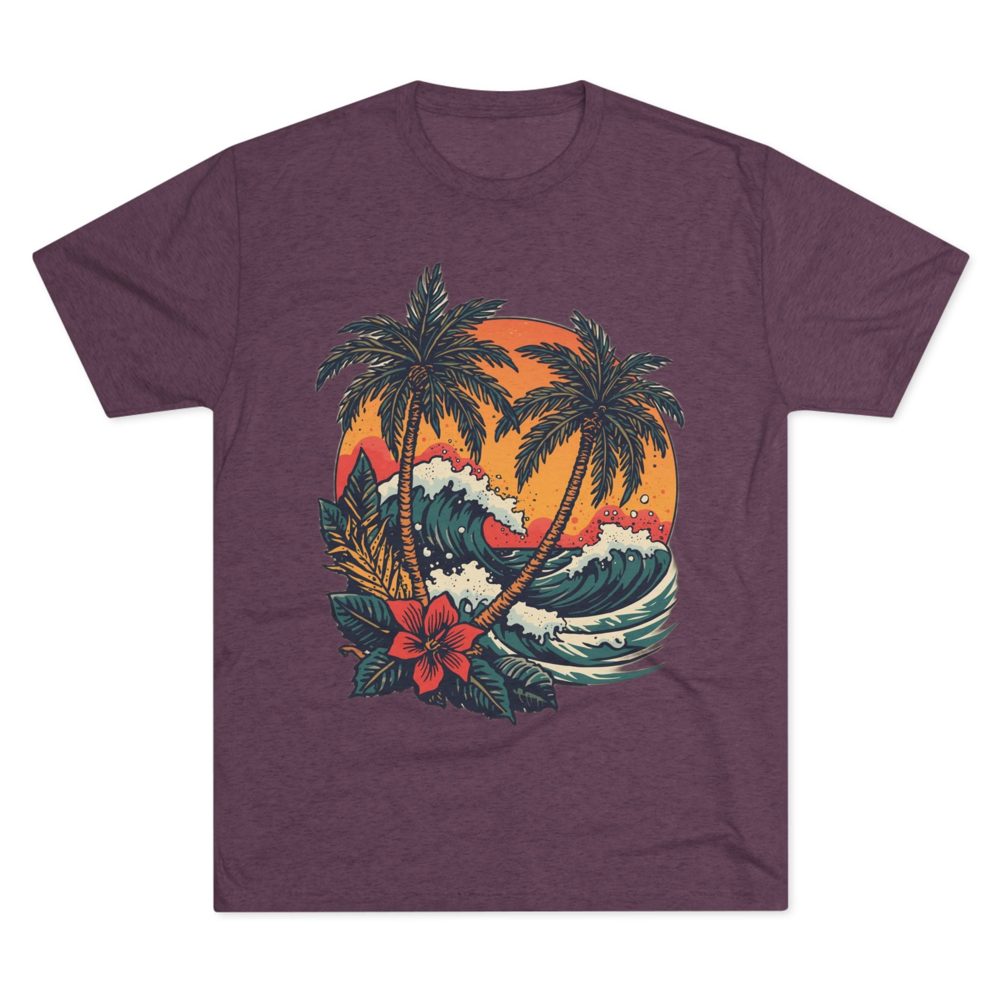 Tropical Tattoo Tee, Monterey Tropical Tattoo Tee | Sailor Jerry & Ed Hardy Style