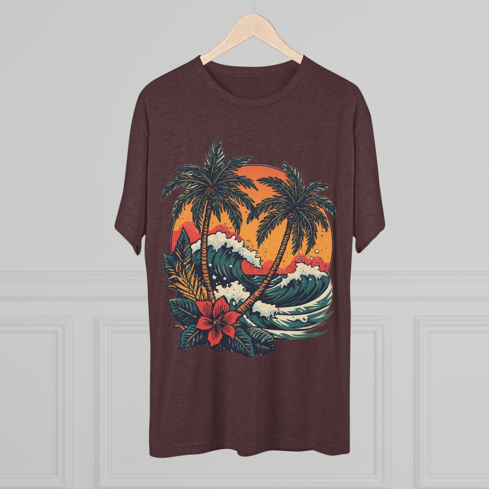 Tropical Tattoo Tee, Monterey Tropical Tattoo Tee | Sailor Jerry & Ed Hardy Style