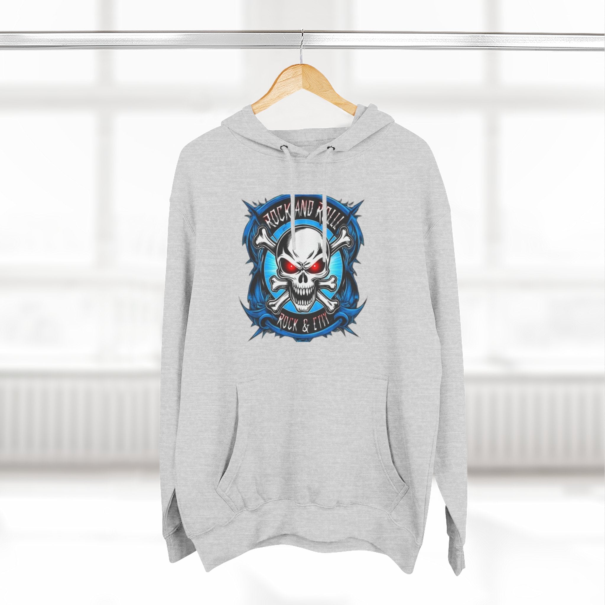 Skull Fleece Hoodie