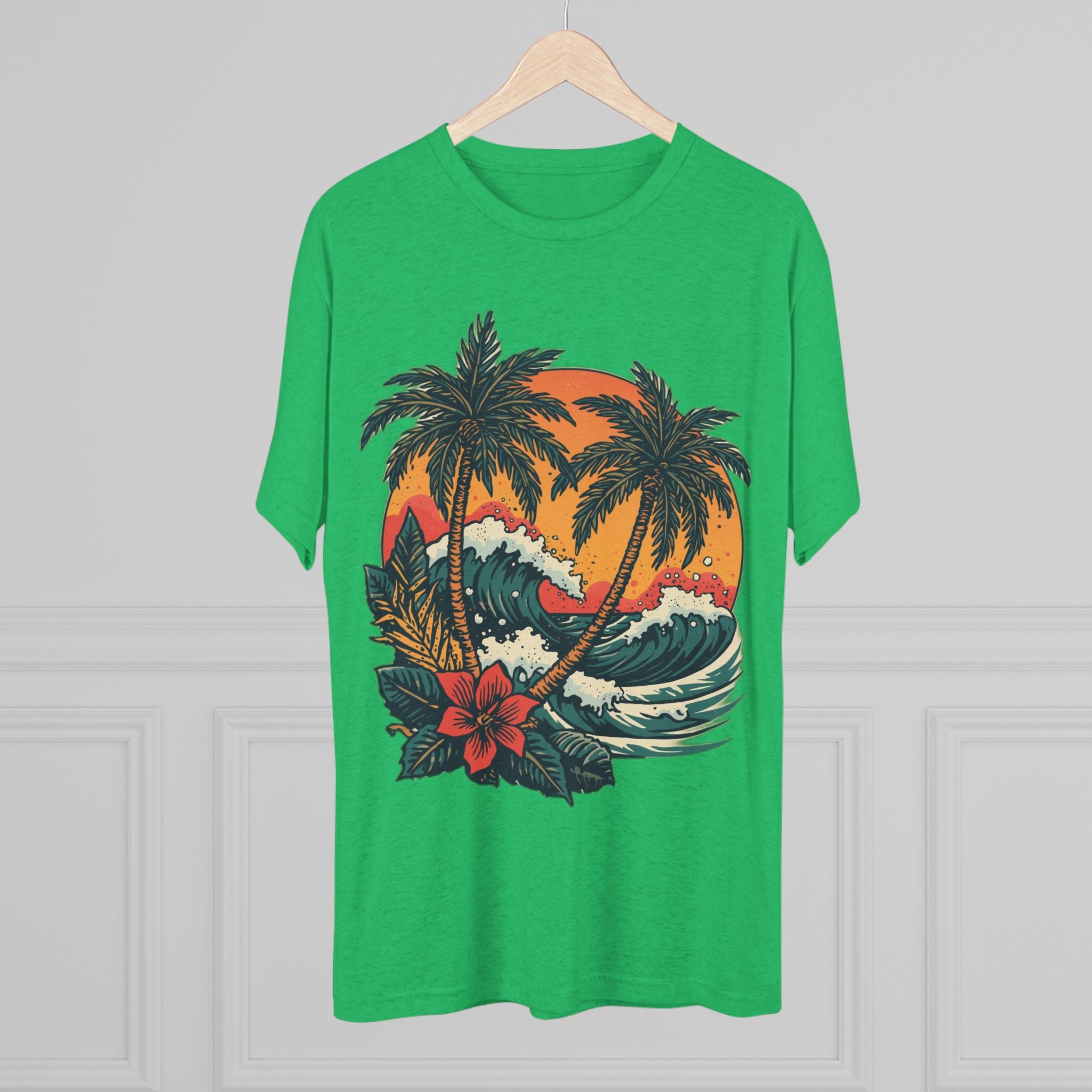 Tropical Tattoo Tee, Monterey Tropical Tattoo Tee | Sailor Jerry & Ed Hardy Style