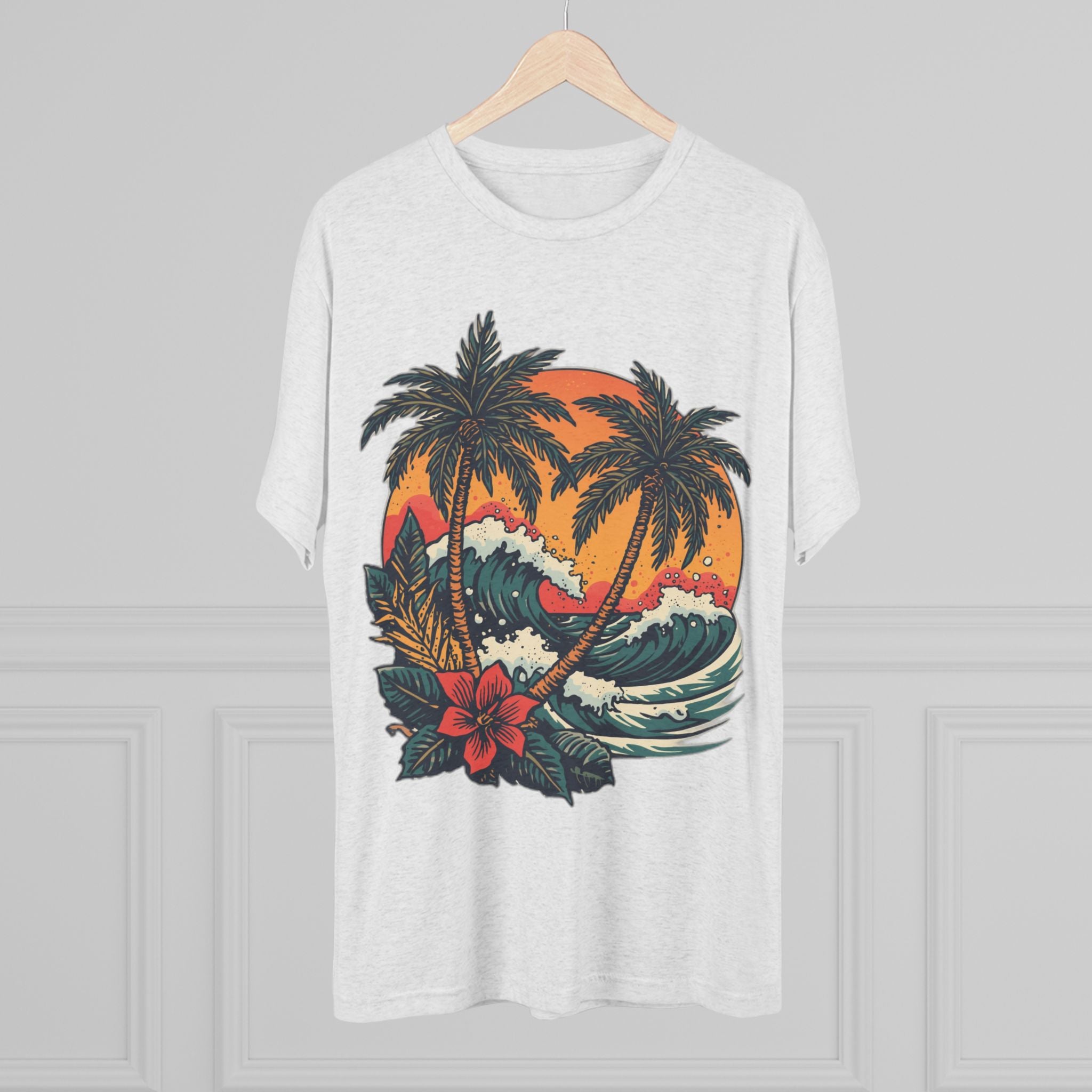 Tropical Tattoo Tee, Monterey Tropical Tattoo Tee | Sailor Jerry & Ed Hardy Style
