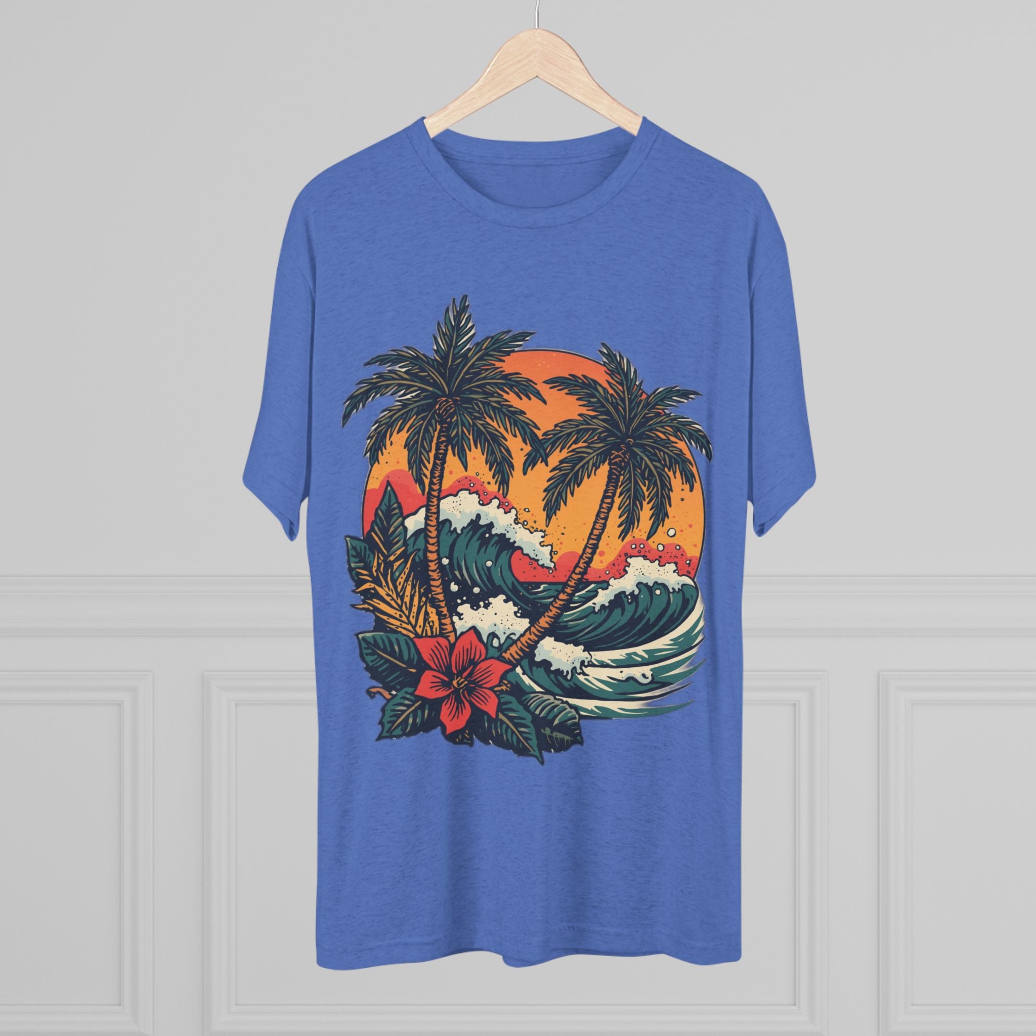 Tropical Tattoo Tee, Monterey Tropical Tattoo Tee | Sailor Jerry & Ed Hardy Style