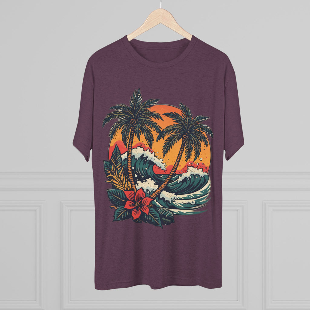 Tropical Tattoo Tee, Monterey Tropical Tattoo Tee | Sailor Jerry & Ed Hardy Style