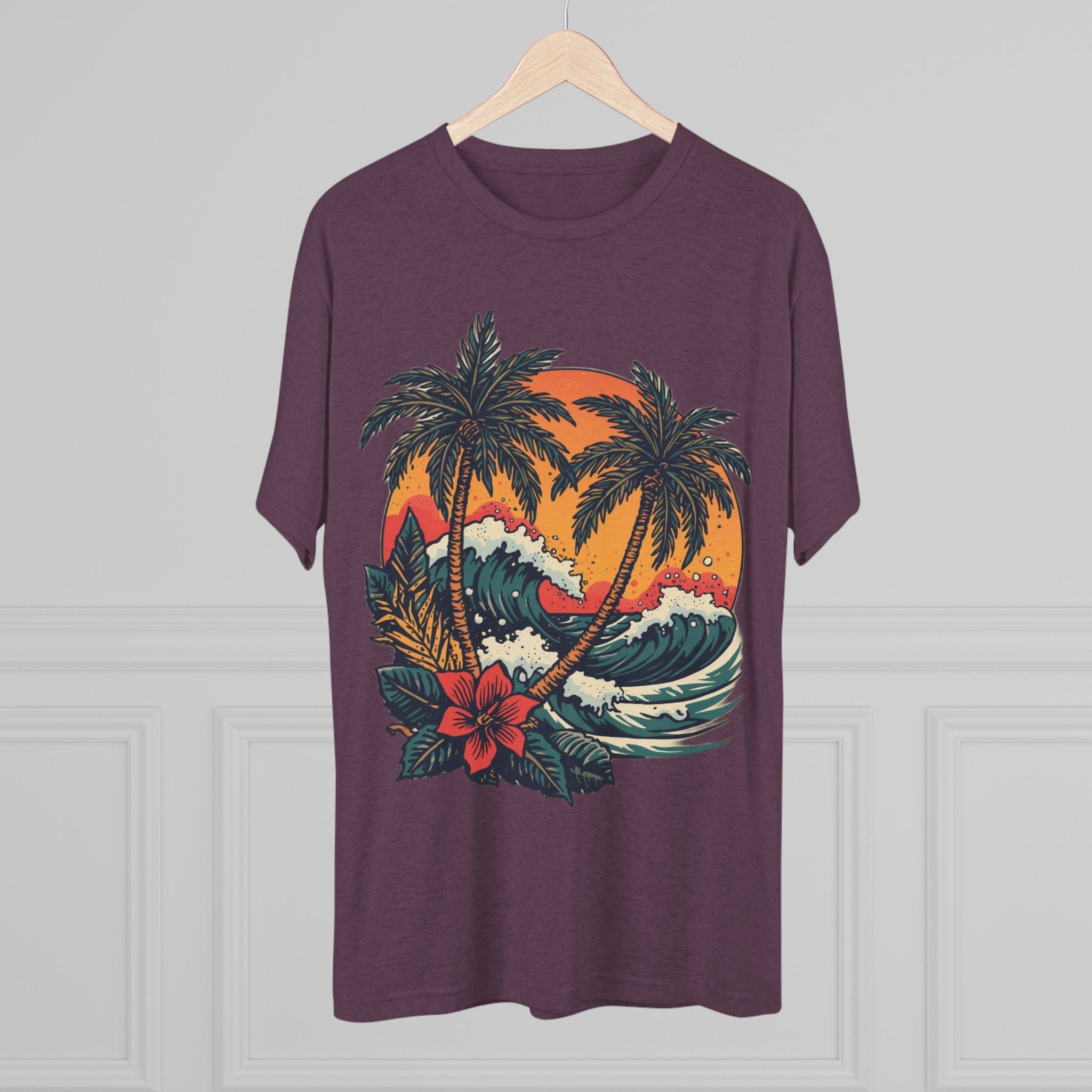Tropical Tattoo Tee, Monterey Tropical Tattoo Tee | Sailor Jerry & Ed Hardy Style