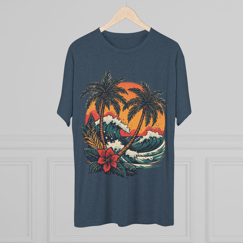 Tropical Tattoo Tee, Monterey Tropical Tattoo Tee | Sailor Jerry & Ed Hardy Style