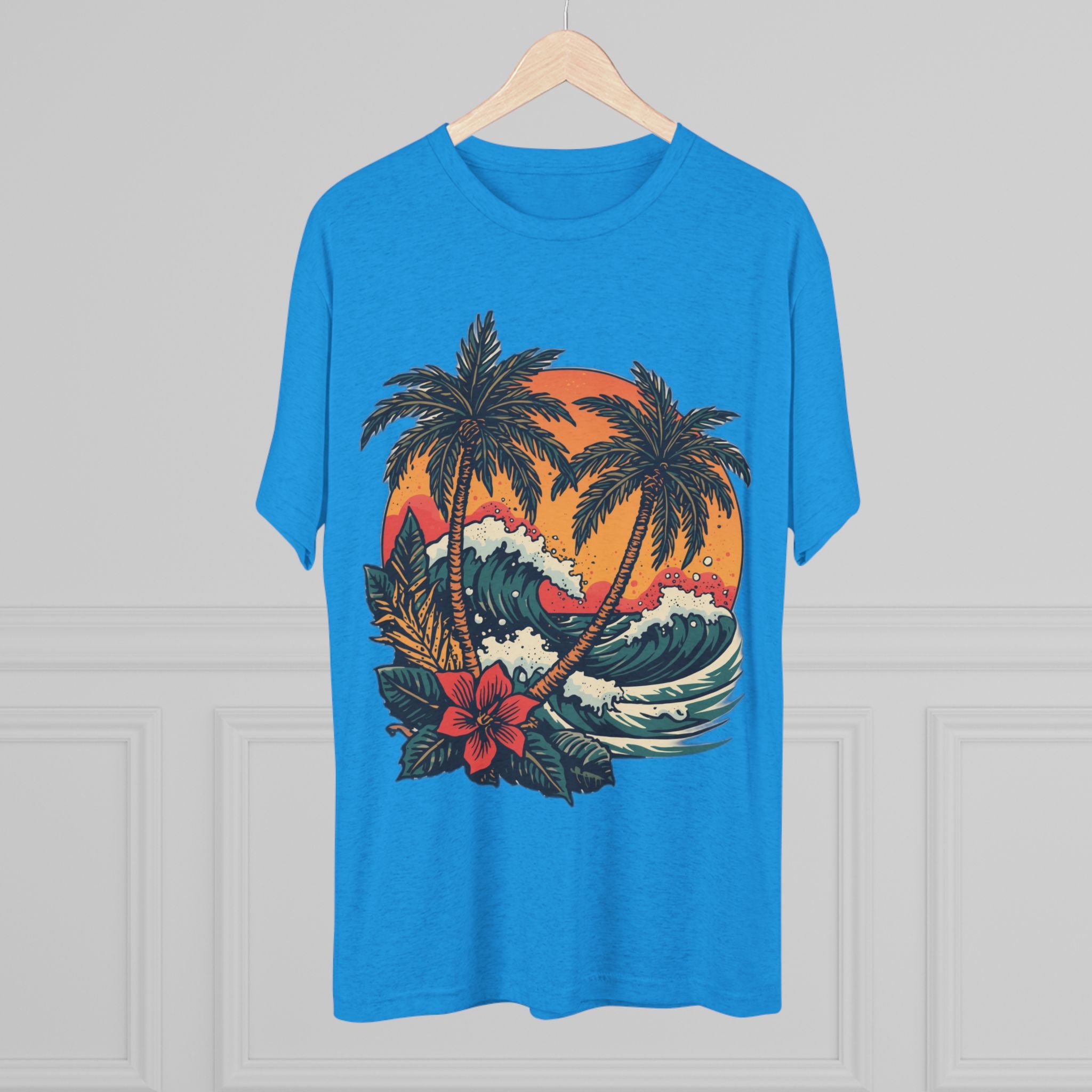 Tropical Tattoo Tee, Monterey Tropical Tattoo Tee | Sailor Jerry & Ed Hardy Style
