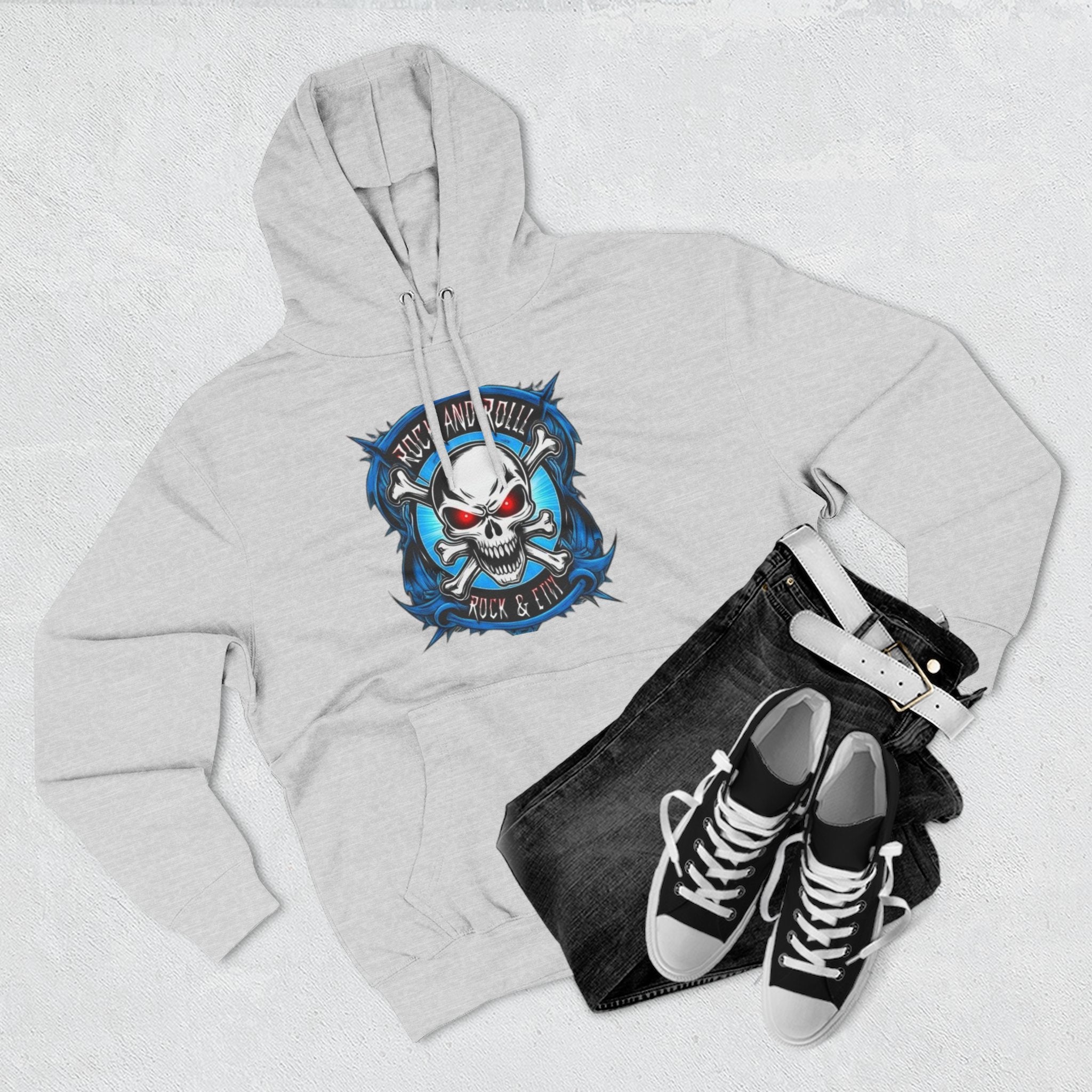 Skull Fleece Hoodie