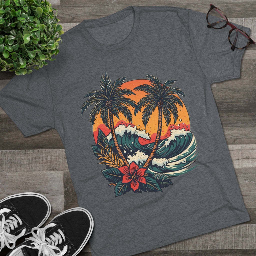 Tropical Tattoo Tee, Monterey Tropical Tattoo Tee | Sailor Jerry & Ed Hardy Style