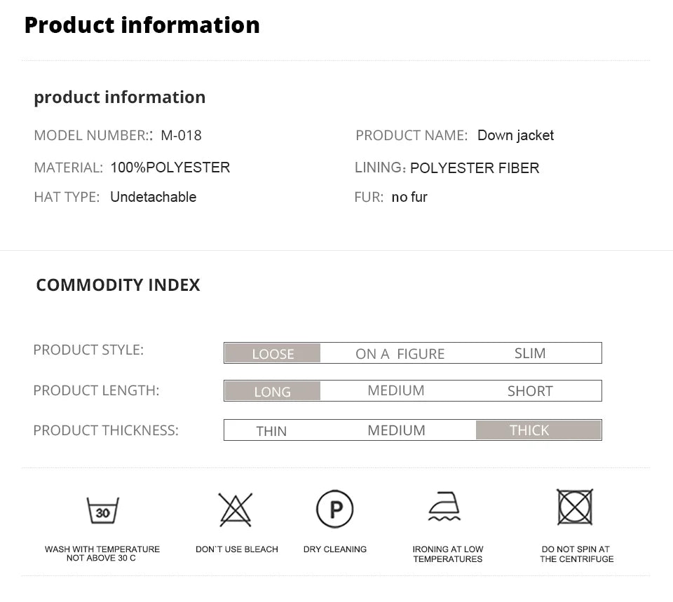 GASMAN 2022 New high quality fashion down parka Women's winter jacket women's coat outwear Female puffer hooded thick jacket 018