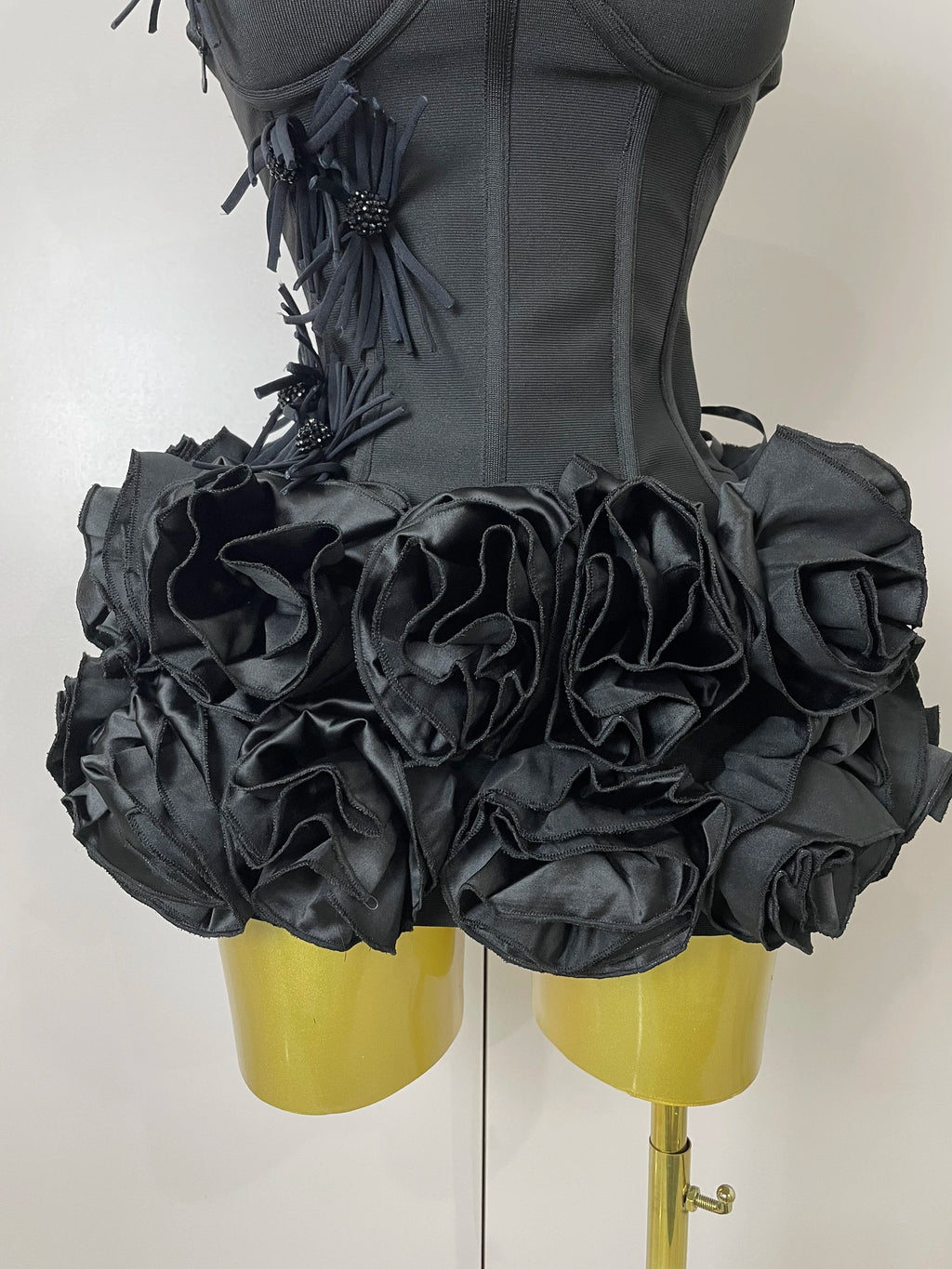 Sexy Halter Prom Gown Celebrity Club Two Piece Set Cocktail Elegant Women Fashion Luxury Birthday Party Red Black Bandage Outfit