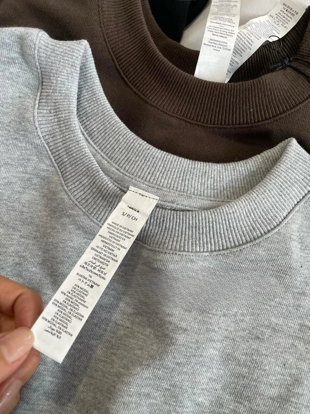 Women's Sports Sweatshirts O Neck Solid Black Red Classic Letter Loose Casual Pullovers Fashion Long Sleeve Hoodies for Women