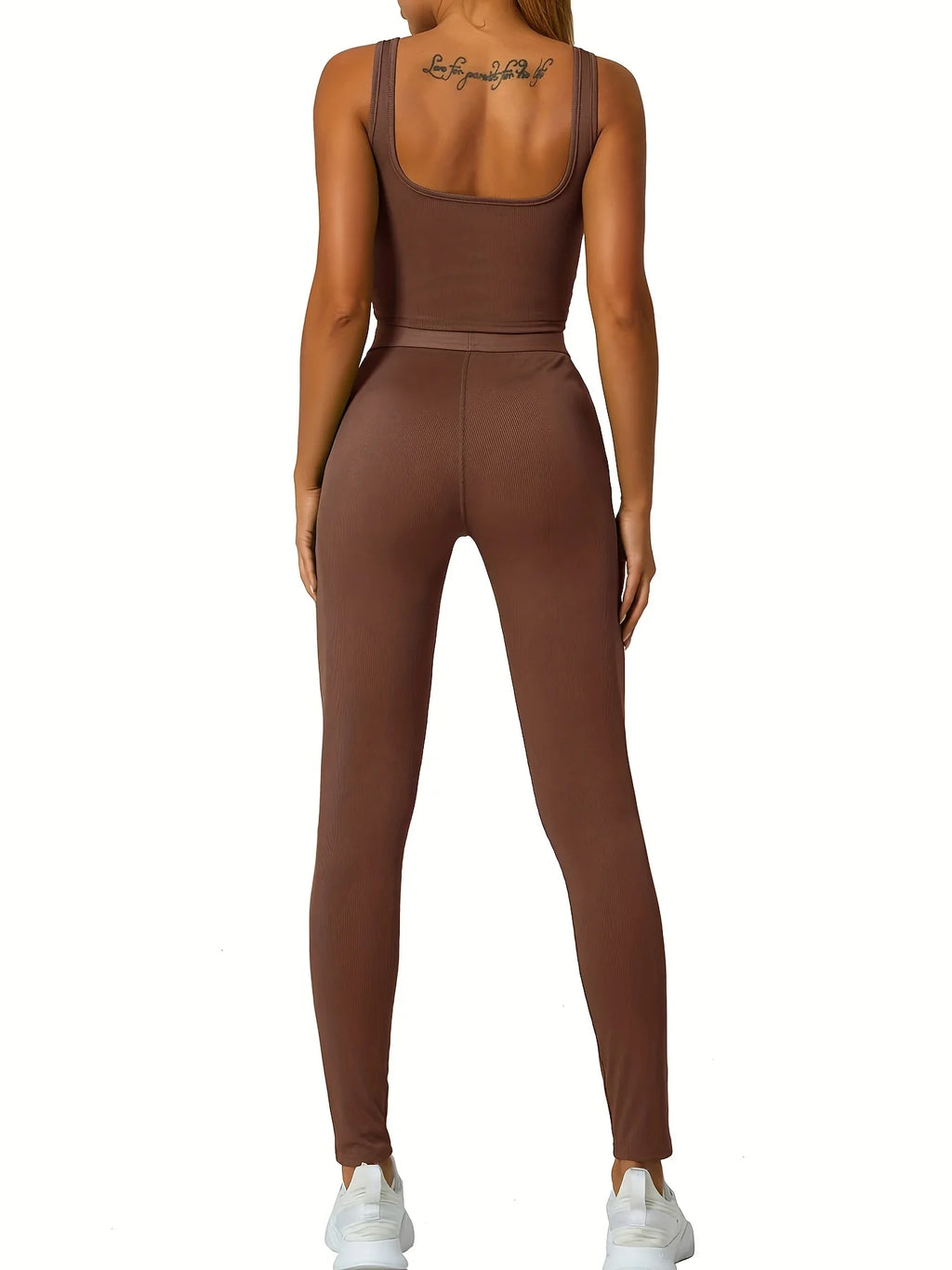 Yoga Wear Apparel Casual 2 Piece Summer Shorts Set For Women Sleeve Top Elastic Leggings Outfits