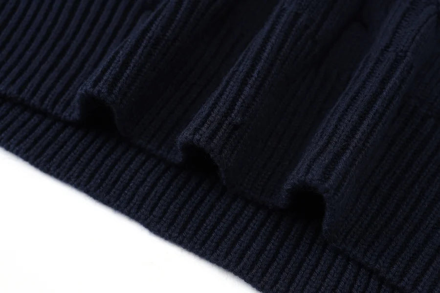 AS AW25 pinstripe collection slip dress + knit mockneck top + embroidery cableknit + stripe pleat skirt