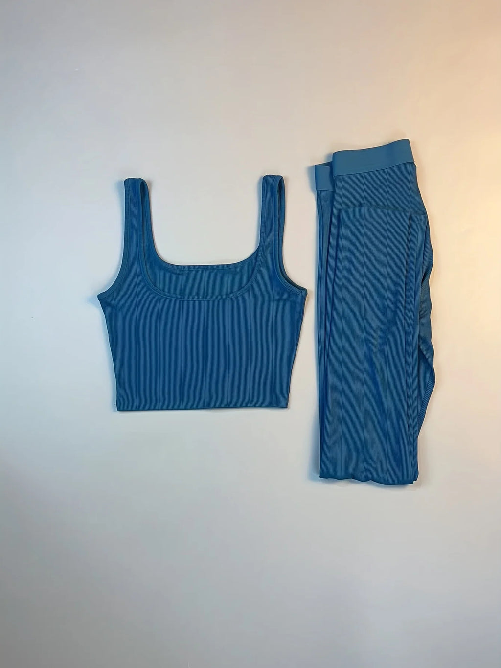 Yoga Wear Apparel Casual 2 Piece Summer Shorts Set For Women Sleeve Top Elastic Leggings Outfits