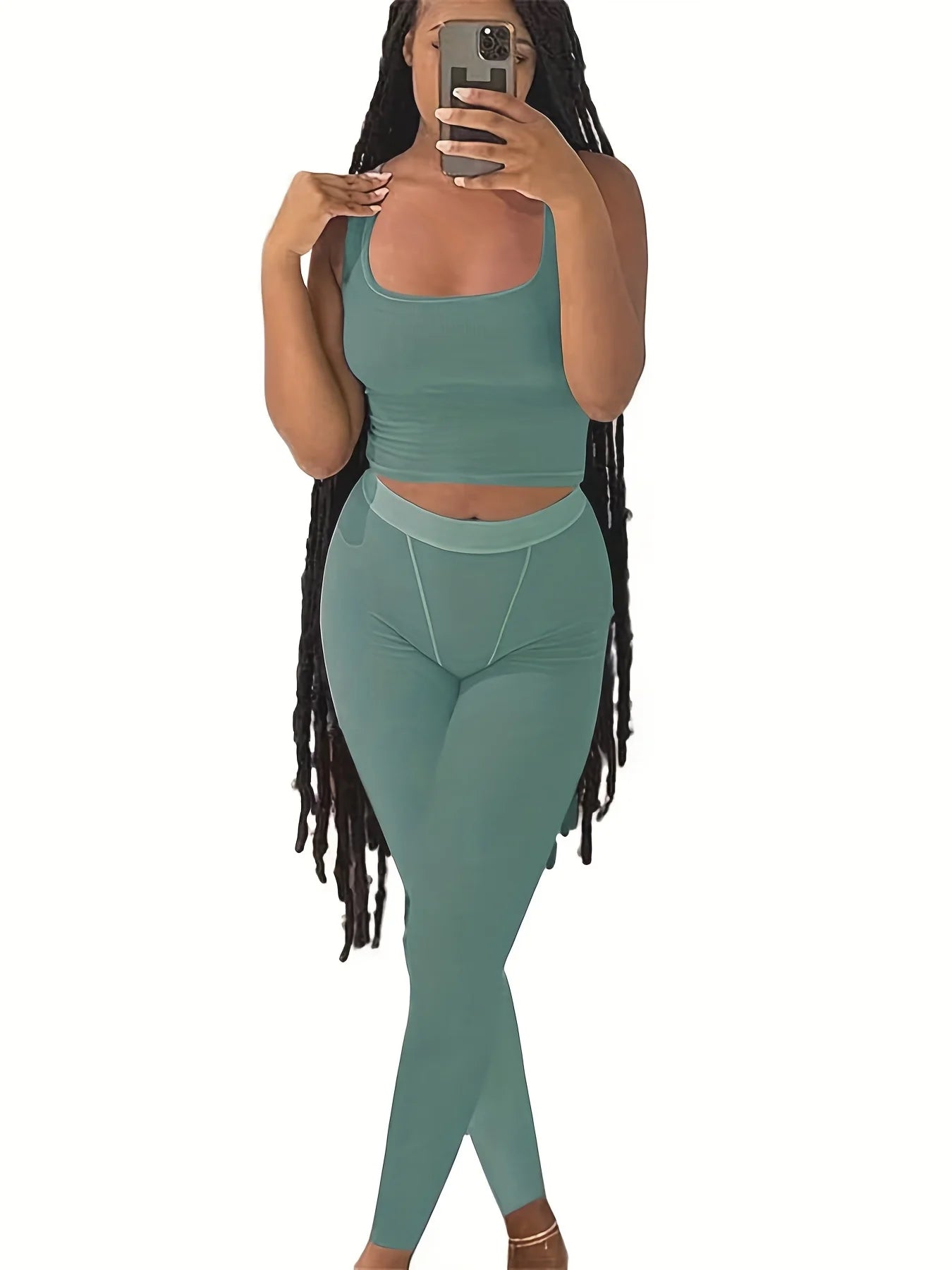 Yoga Wear Apparel Casual 2 Piece Summer Shorts Set For Women Sleeve Top Elastic Leggings Outfits