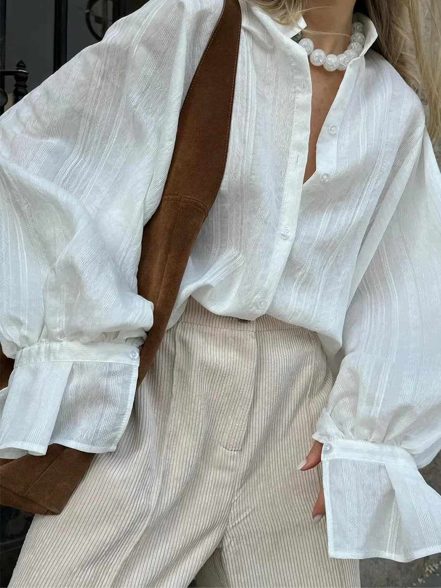 Aoaiiys Pants Women's Corduroy Cotton Vintage Trousers High Waist Wide Leg Pants Autumn Winter New Fashion Chic Casual Trousers