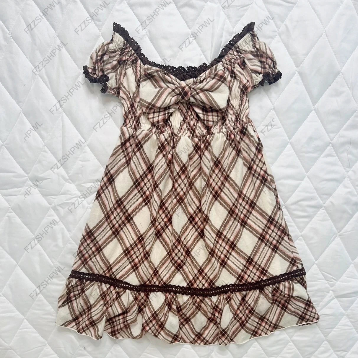 2000s 2000s Summer Punk Gothic Slim Vintage Fashion Dress emo girl  Women Clothing Dress Y2k Style Dot Printed Women Dress Spicy