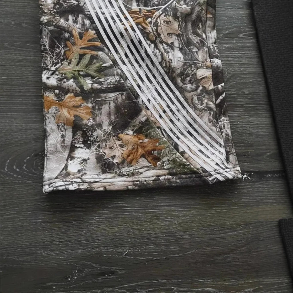 Camouflage Casual Pants Y2k Embroidered Camo Functional Tactical Functional Men's Women's Premium Jogging Drawstring Sweatpants