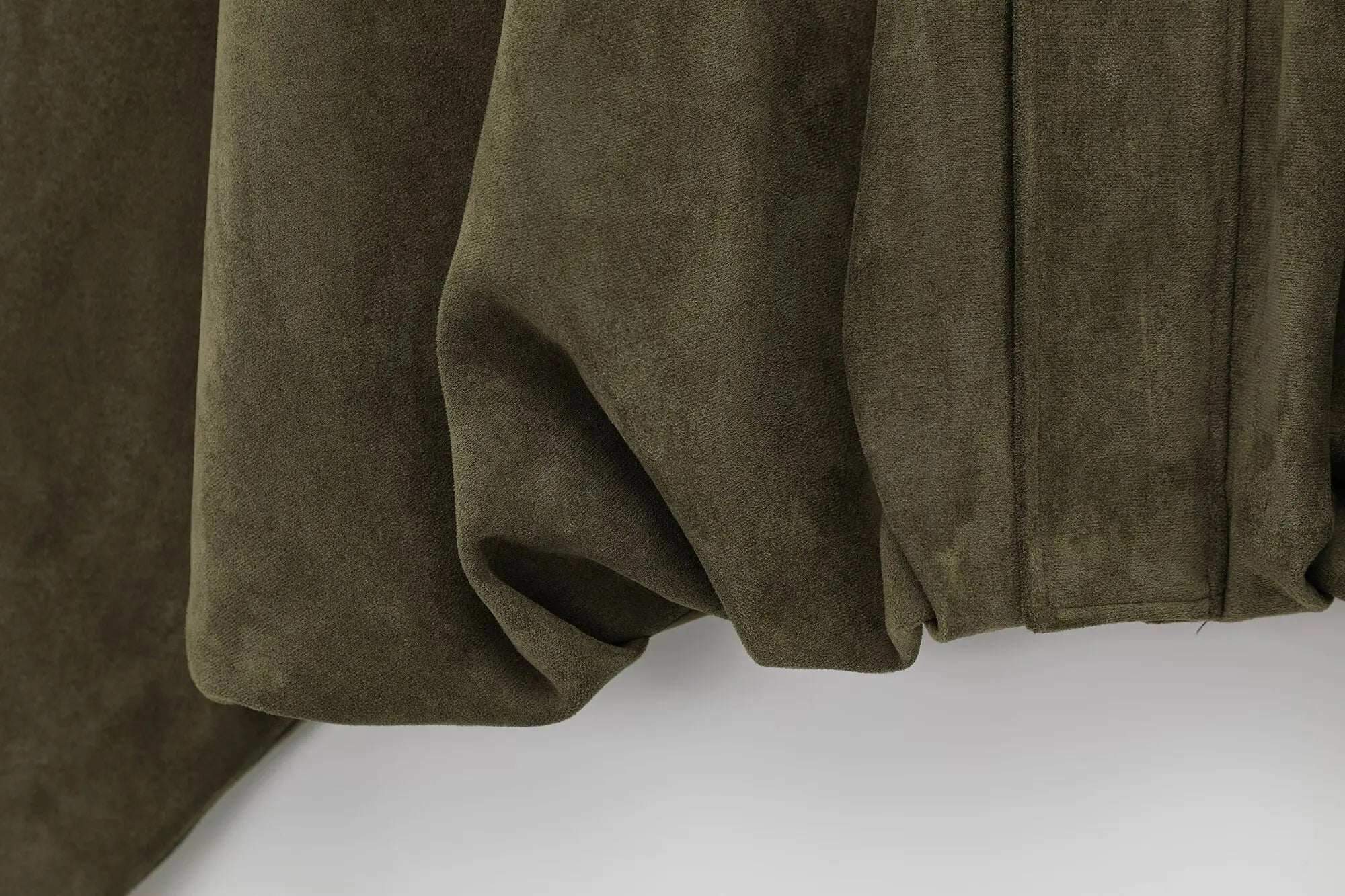 HH Women Vintage Coffee Brown Suede Coat Loose Casual Long Sleeve Zipper Jacket Autumn Fashion Lady High Street Outerwear