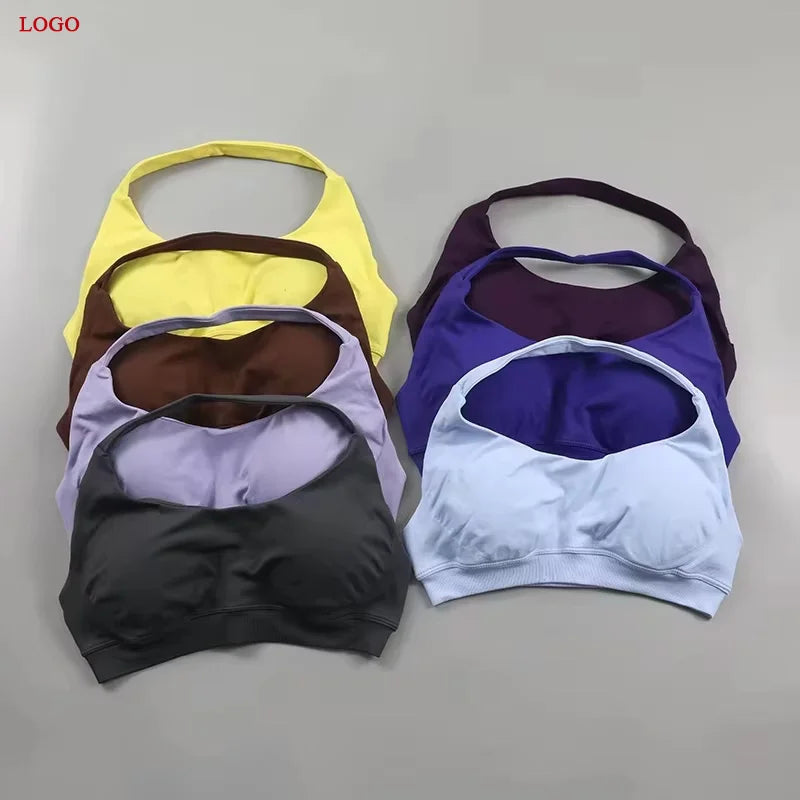 Women Backless Bra Sexy Women Seamless Yoga Clothing Fashion Brand Sportswear Underwear Clothing Sports Fitness Bra Fitness Tops
