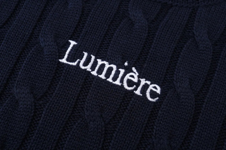 AS AW25 pinstripe collection slip dress + knit mockneck top + embroidery cableknit + stripe pleat skirt